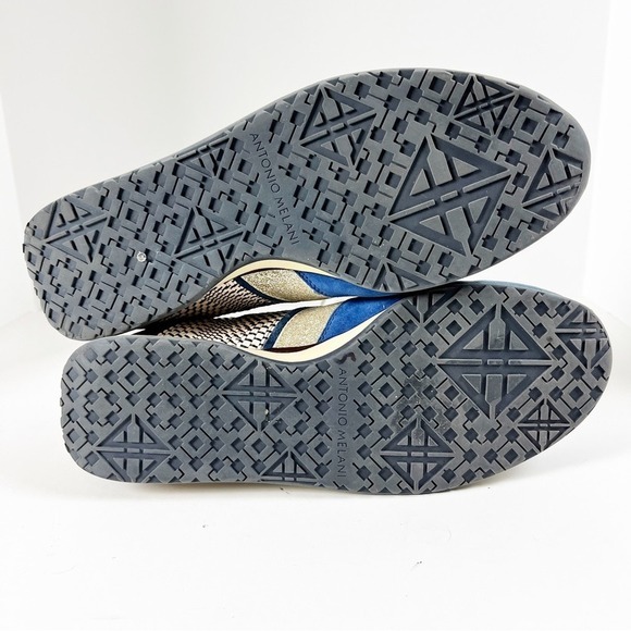 2/$30 Antonio Melani Leather Sneakers 7.5M - Picture 7 of 7